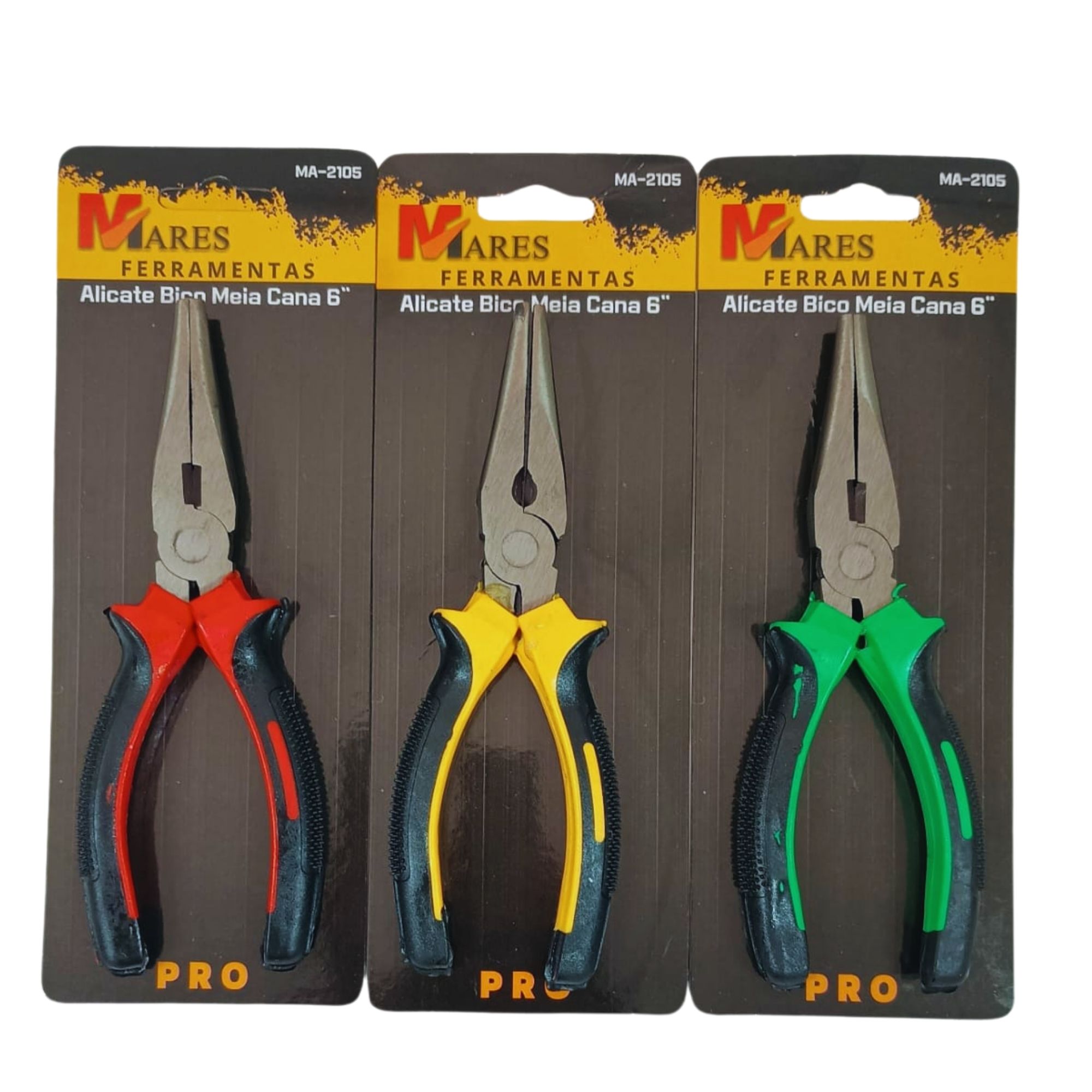 MA-2105 - ALICATE DE BICO RETO - TAMANHO 6