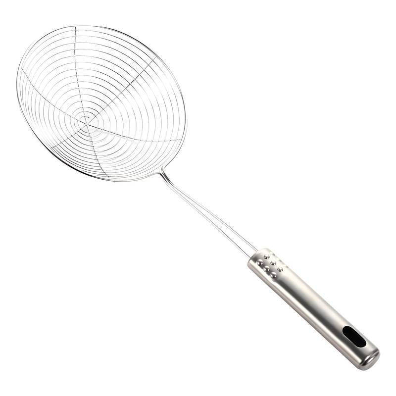 MA-8039 - ESCUMADEIRA INOX PARA FRITURA 18CM