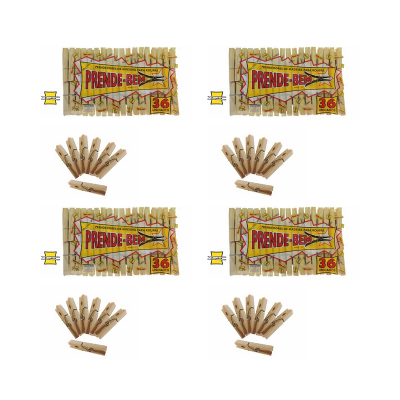 003 PRENDEDOR MADEIRA C/36